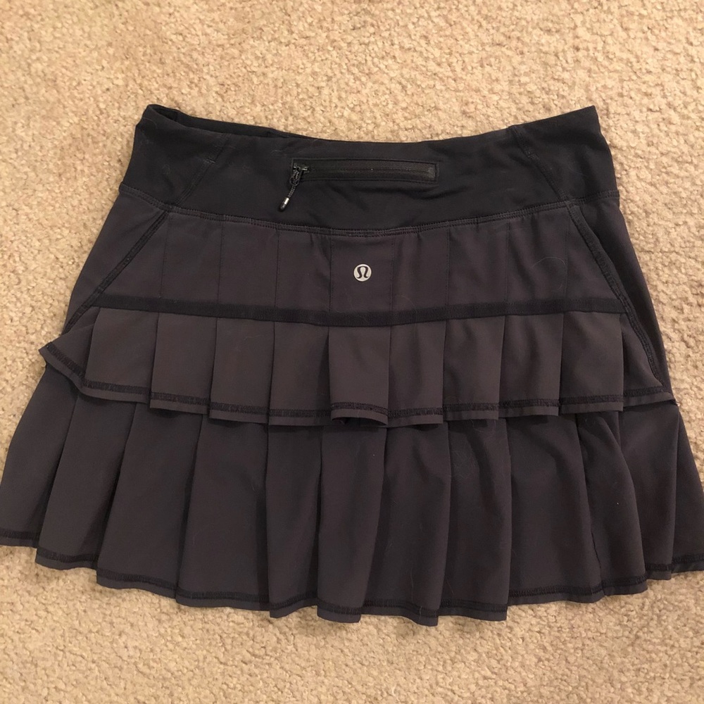 Lulu Lemon Pacesetter Skirt - Black